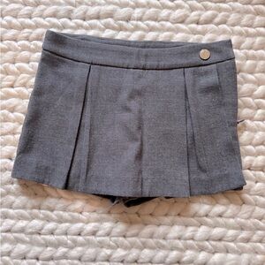 Jacadi Charcoal Skirt skort size 4T 104 cm